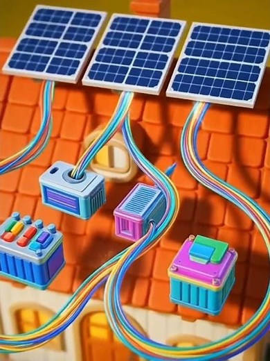 Solar Panel and MPPT Charge Controller – Efficient Solar Charging System**