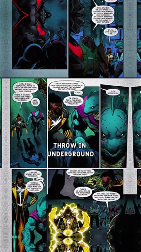 Batman Beyond x Static Shock is INSANE 🦇⚡ #batman #marvel #shorts #marvelcomics #short