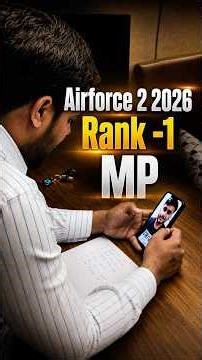 Airforce 2 2026 Rank -1 MP | Airforce 02 2026 Rankers Interview | Topers Interview Airforce 2026