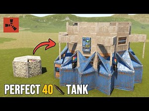 Tank v4 - An *Insane* Solo/Duo Circle Base Design in Rust (Console + PC Rust)