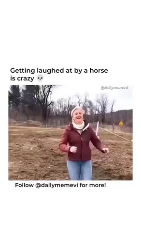 Joy max on Instagram: "French horse trainer rolls up with peak confidence: "C'est pas difficile du tout!" ("Not hard at all!") and "C'est facile!" ("It's easy!")—struts toward the pole-weaving exercise like a pro, ready to school her equine student. She weaves once, twice... then catastrophically tangles her legs in the poles and splat—full face-plant into the muddy field, sprawling helplessly on her back.The horse? Delivers the knockout blow: frozen in wide-eyed disbelief, head tilted with that