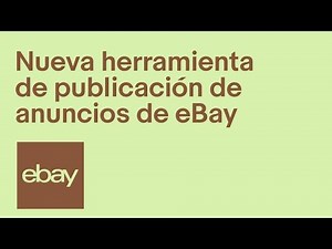 eBay | Nueva herramienta de publicación de anuncios de eBay