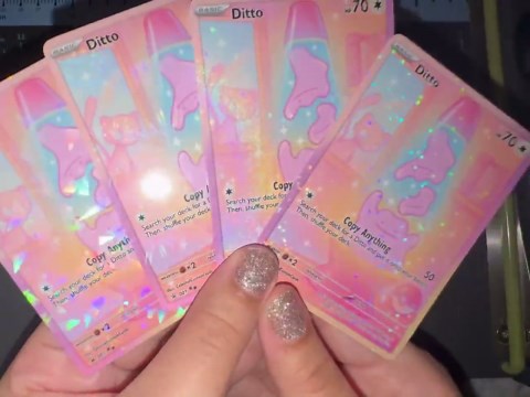 Ditto Lava Lamp | Custom Made Card | Fan Art Card - Etsy