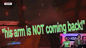 We ran into a familiar face during our DOOM live stream today. | IGN