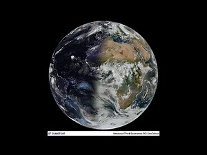 EUMETSAT Earth view - MTG FCI Atlantic Ocean GeoColour