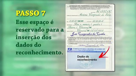 Recibo de Venda de Veículo: Modelo, Documento, Veículo