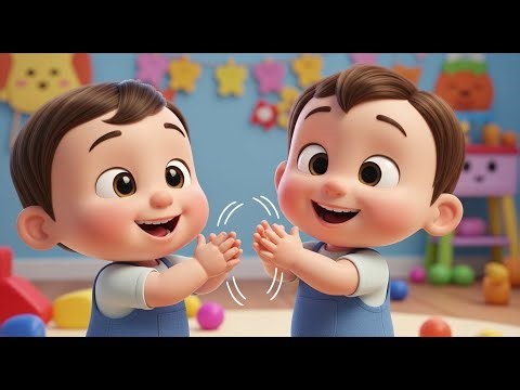 👏 Baby Clap Clap Song 👶 Fun Action Nursery Rhyme for Babies & Toddlers