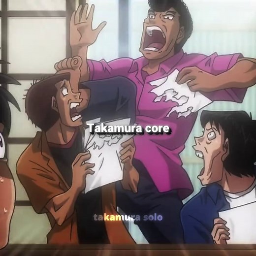 Takamura's Journey in Hajime No Ippo Anime