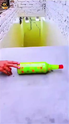 Creative Bottle Crunching Techniques on Stairs