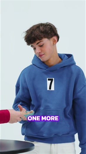 Blindfolded Food Guessing Game: Can She ID The Dish?! #shorts