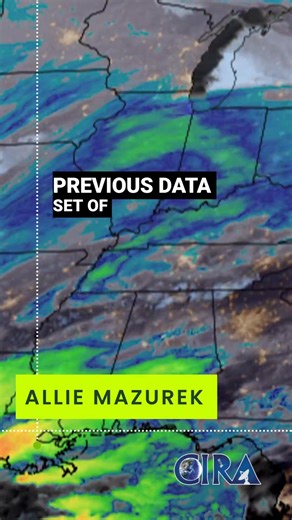 Colorado State University's recent graduate, Allie Mazurek, explains numerical weather prediction models versus AI weather prediction. Mazurek worked with CIRA researchers as a student. | Cooperative Institute for Research in the Atmosphere