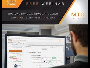 Optimal chassis concept design with Model-based Target Cascading tool (MTC) - Webinar