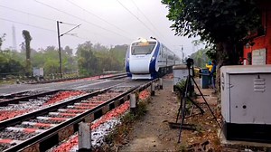 2.5M views · 10K reactions | First Trial Run West Bengal Vande Bharat Express : T-18 Indian Railways | Indian life lines | Facebook