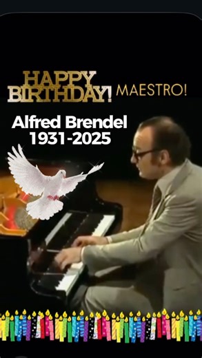 ❤️ Today is Alfred Brendel’s birthday. And for the first time, he is not here to mark it with us. There is something quietly disorienting about that. Brendel felt permanent. Not in the sense of volume or spectacle, but in the way certain minds seem to stand outside time. He belonged to a lineage where thought mattered as much as sound, where clarity was an ethical choice, and where restraint carried enormous emotional weight. He taught us that intellect and poetry are not opposites, that humor h