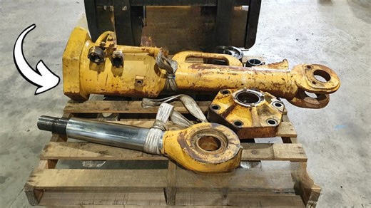 This dozer is due for a full rebuild