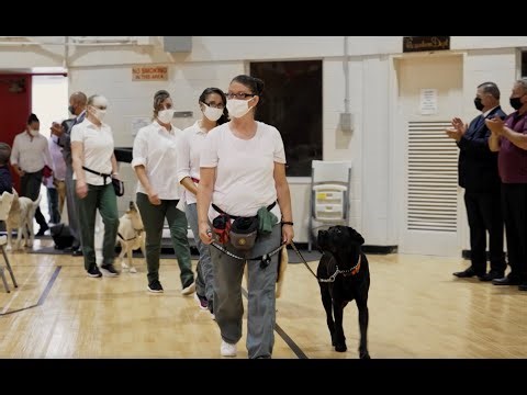 Puppies Behind Bars Bedford Hills Graduation, August 2021