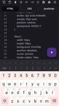 Simple game using HTML, CSS and JavaScript.