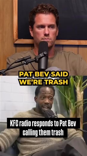 Barstool Sports on Instagram: "@feitelberg went scorched earth on @patbev21 after he called him and @kfcbarstool trash @kfcradio"