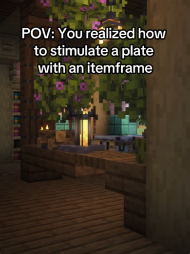 Perfect trick for your kitchen!🍽️ #minecraft #builds #Tutorial