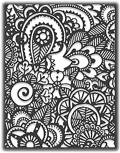 Sizzix Thinlits Die, Doodle Art #2 by Tim Holtz, Multicolor