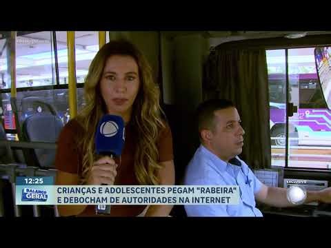 Young people risk their lives by hitching rides on the back of buses and cause disruption to resi...