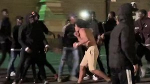 Groups clash in CBD