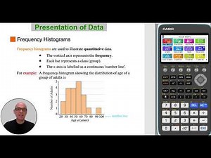 Presentation of Data - Frequency Histograms