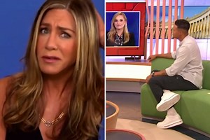 The One Show cringe over Jennifer Aniston’s ‘attitude’ to Jermaine Jenas