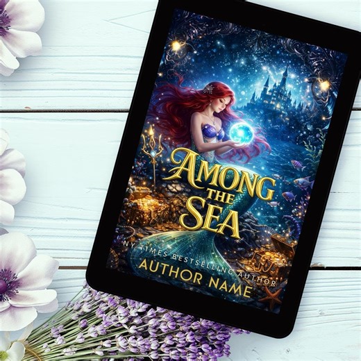 Premade Book Cover - Among Sea - Dark Fantasy Romance, Ebook Cover, Epic Fantasy, Dark Romance, Skull, Fairytale, Digital Book Cover J - Etsy Canada