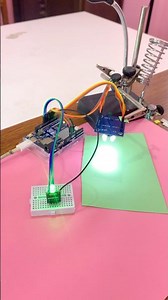 RGB LED control through Color sensor