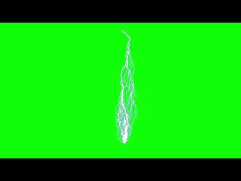 8 Free HD Ecran vert Eclairs Element pour montage vidéo
