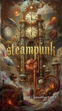 Clockwork Dominion ⚙️🕰️ | Steampunk Fantasy Cinematic Art