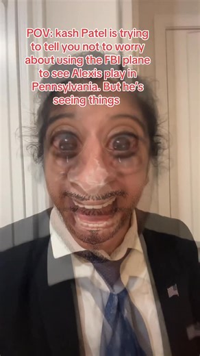 Sarah Thomas on Instagram: "So I had to make this version because sadly this is what he said word for word #kash #kashpatel #fbi #fbidirector #maga #america #immigrants #republican #donaldtrump"