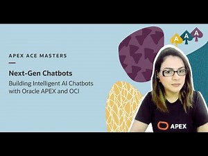 Next-Gen Chatbots: Building Intelligent AI Chatbots with Oracle APEX and OCI Generative AI Agents