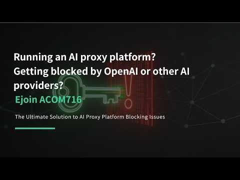 Stop Getting Blocked by OpenAI — Use 4G Mobile IP