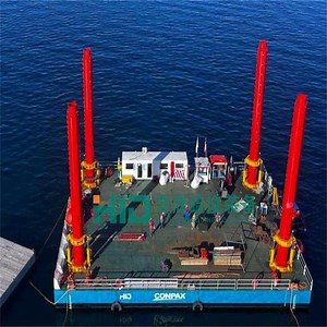 [Hot Item] Small Jack-up Barge Platform Deck Pontoon Platform for Offshore Drilling