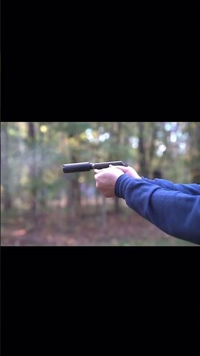 Suppressed Colt Junior in 25acp.