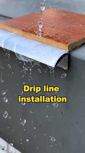 Drip line installation #trim #skirting #skirtingboards #art #love #harmercoverings #aleadtrend #aleadhome #highendcustom #highendbuildingmaterial #highendbuildingmaterials #highendprojects #newtrendmaterial #newtrendmaterials #latestdesignmaterials #latestdesignmaterial #designelements #designelement #populardesign #populardesigns | chinabuildingmaterials
