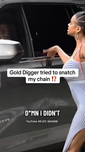 28K views · 1.7K reactions | Gold digger tried to snatch my chain #golddigger #golddiggerprank #prank #comedy #explore #reels | KD Savage | Facebook