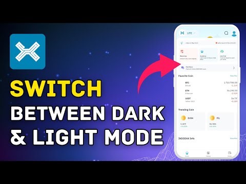 How to Switch Between Dark and Light Mode in Indodax 2025?