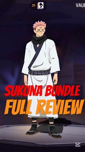 FREE FIRE X JUJUTSU KAISEN: SUKUNA Bundle Full Review! 🔥