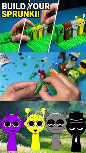 Build Gray Sprunki In LEGO #build #sprunki #lego #asmr 2