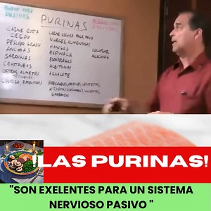 🧠 ¿Qué son las purinas? Las purinas son compuestos naturales que se encuentran en muchos alimentos y forman parte del ADN. Pero ¡ojo! cuando el cuerpo las descompone, producen ácido úrico, que en exceso puede causar problemas como gota o cálculos renales. 🍖 Alimentos ricos en purinas: Carnes rojas Mariscos Vísceras (hígado, riñón) Alcohol (especialmente cerveza) 🥦 Alternativas saludables: Verduras (aunque algunas tienen purinas, no aumentan el riesgo de gota) Lácteos bajos en grasa Frutas y c