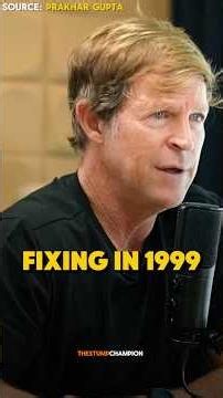 Jonty open up 199 Hancie fixing by Bookies #cricket #matchfixing #fixing #podcast