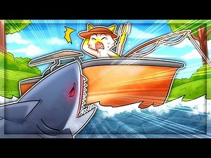 Catching The DEADLY SHARK in Cat Goes Fishing