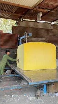 From Liquid Mix to Foam Sheets – Complete Journey #Foam #Factory #Process #Making #HowItsMade #Viral