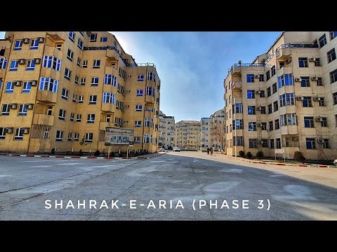 Shahrak-e Aria, The Most Beautiful Town in Kabul City | Kabul City Tour 2021