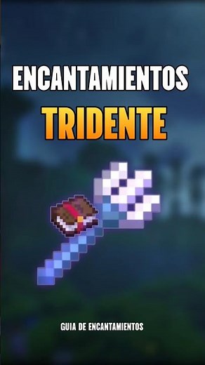 Encantamientos para tu tridente en Minecraft #minecraft #survival #tutorial #fyp #viral
