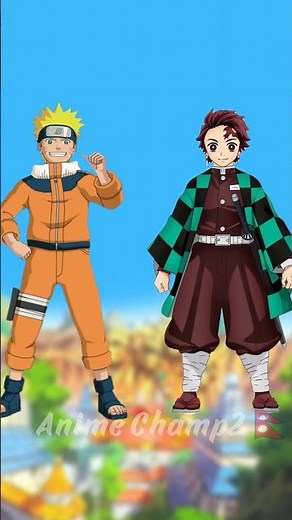 👉 Naruto vs Tanjiro | Epic Anime Comparison | Power Levels | Anime Edit