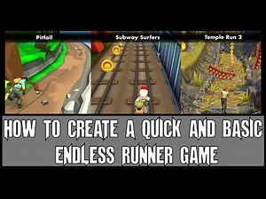 UNREAL ENGINE (QUICK GUIDE) - HOW TO CREATE A VERY QUAICK AND BASIC ENDLESS RUNNER